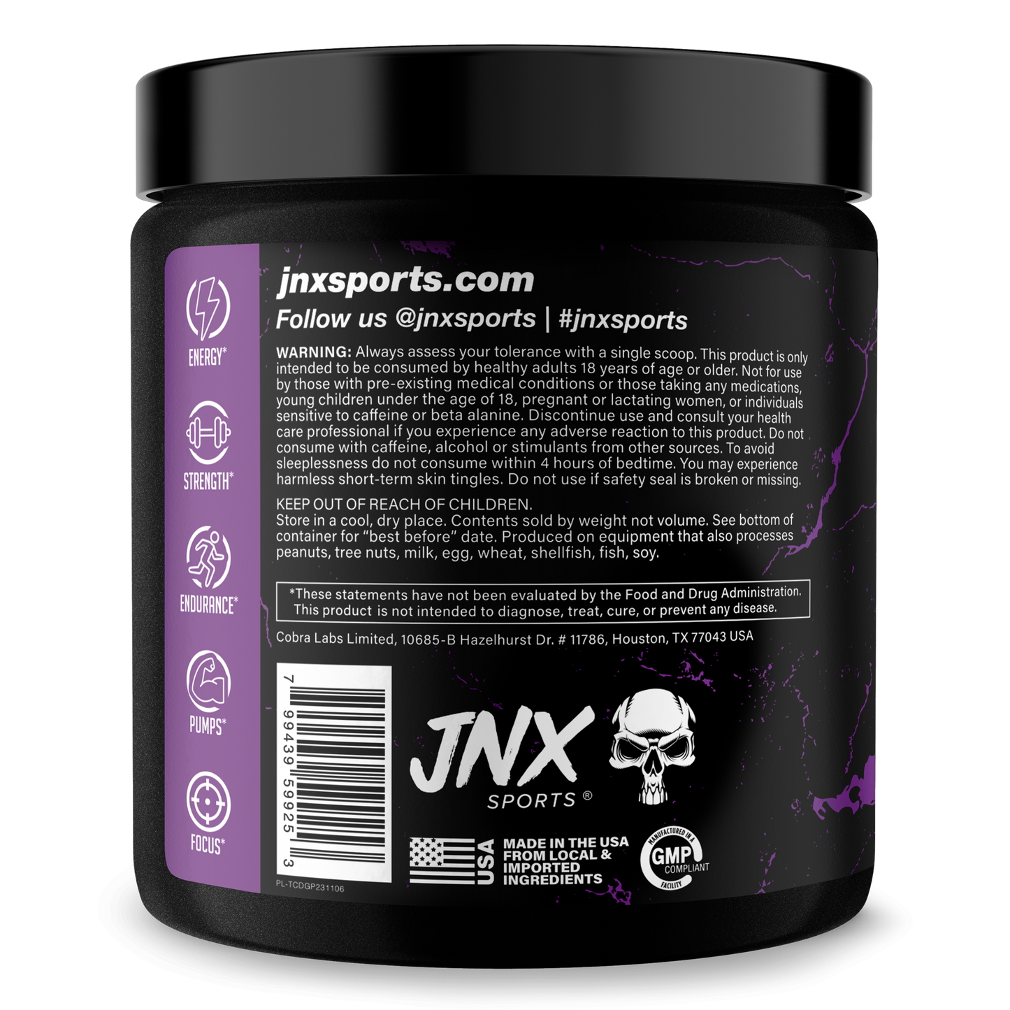 The Curse Pre Workout Energy Focus Strength Performance Booster
