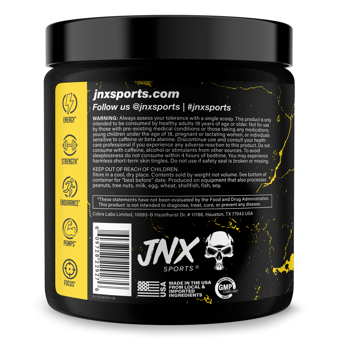 The Curse Pre Workout Energy Focus Strength Performance Booster