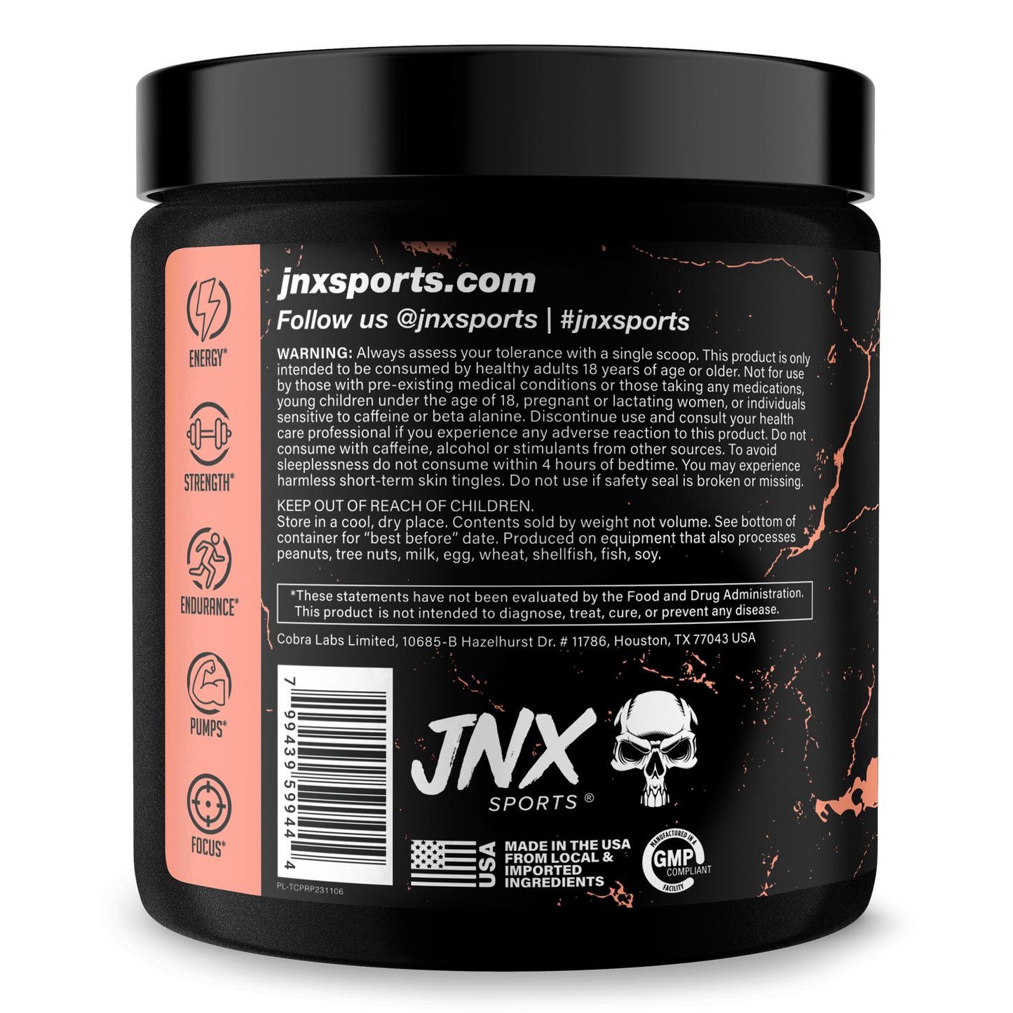 The Curse Pre Workout Energy Focus Strength Performance Booster