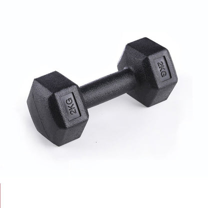 Rubberized Dumbbells for Men Women Home Arm Muscle Training