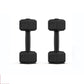 Rubberized Dumbbells for Men Women Home Arm Muscle Training