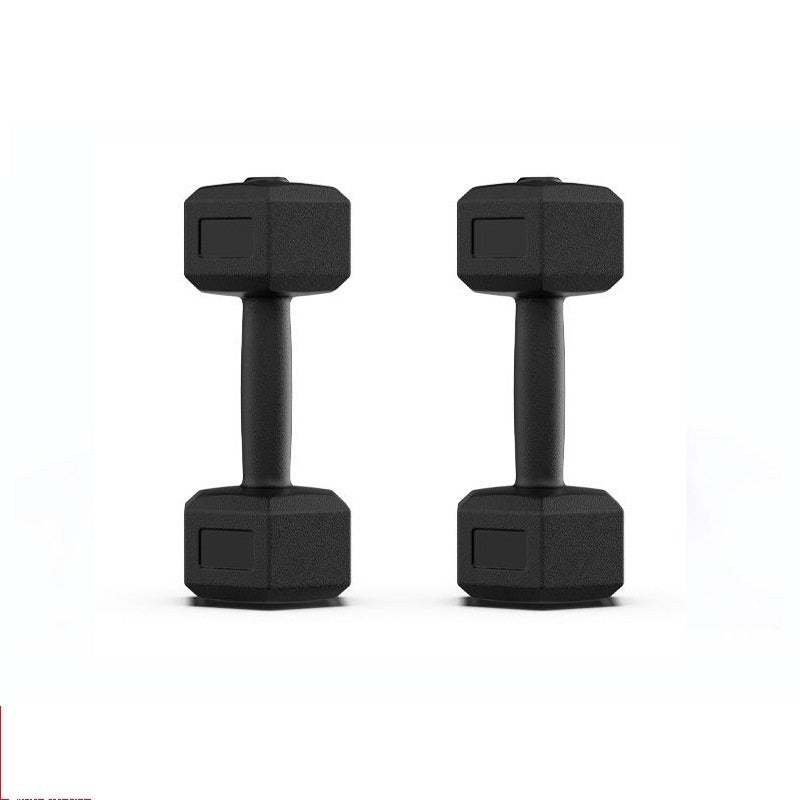 Rubberized Dumbbells for Men Women Home Arm Muscle Training