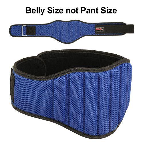 Weight Lifting Gym Belt 8 Inch Lumbar Back Support All Sizes