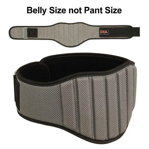 Weight Lifting Gym Belt 8 Inch Lumbar Back Support All Sizes