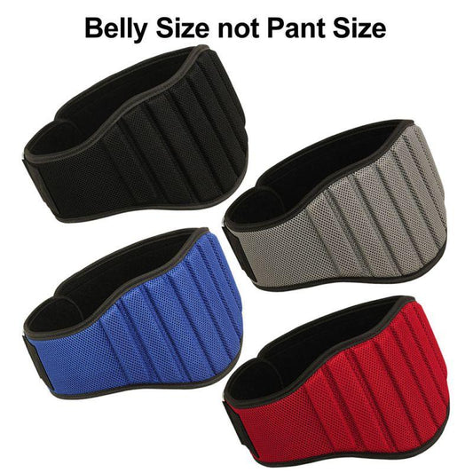 Weight Lifting Gym Belt 8 Inch Lumbar Back Support All Sizes