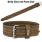 Powerlifting Leather Gym Belt 4 Inch 10mm Unisex Support
