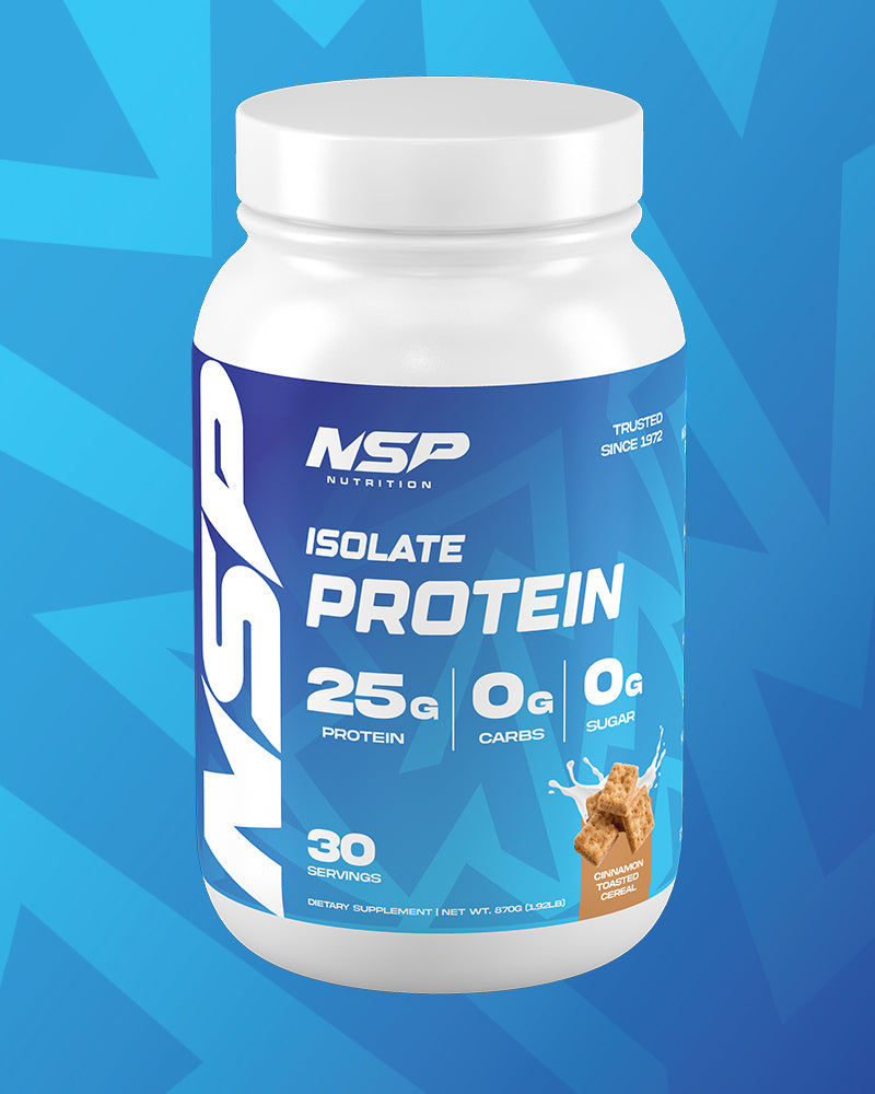 Isolate Protein Powder High Purity Muscle Recovery Fitness Nutrition