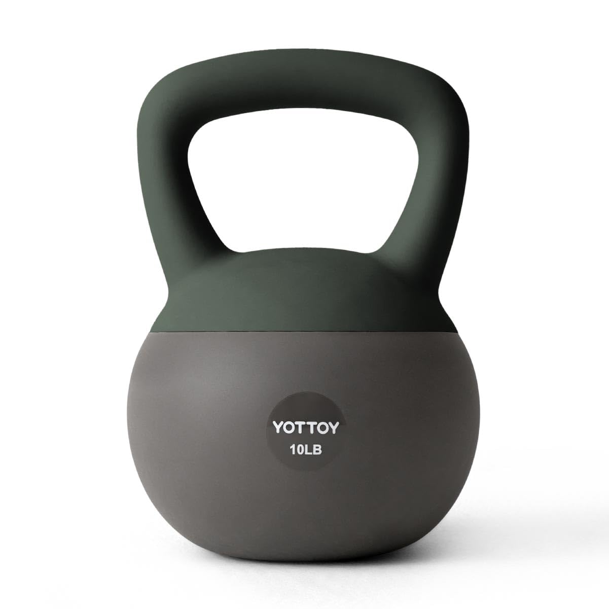 Soft 10lb Kettlebell with Anti-Slip Base Strength Training Weight