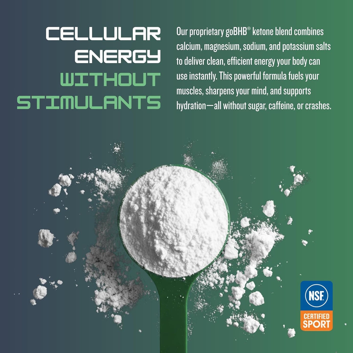 Ketone Supplement Energy Endurance Mental Focus Support Formula