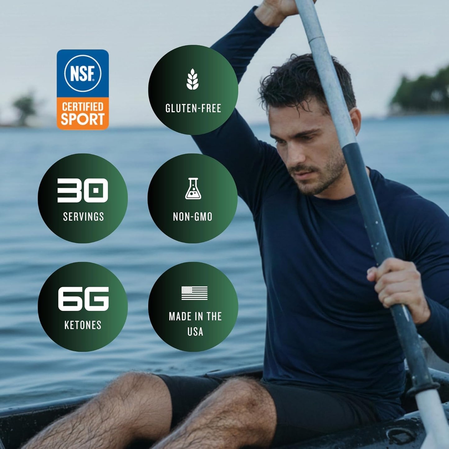 Ketone Supplement Energy Endurance Mental Focus Support Formula