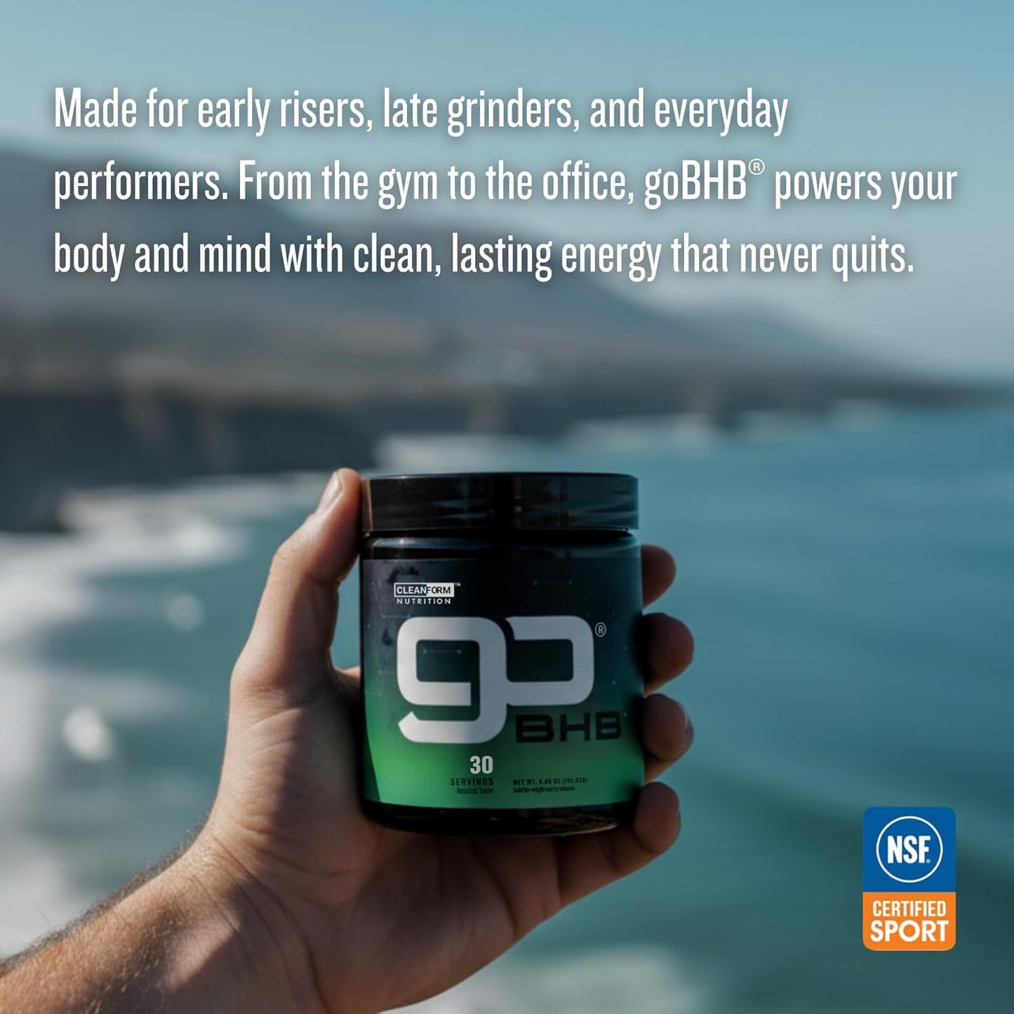 Ketone Supplement Energy Endurance Mental Focus Support Formula