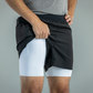 Men's V1 Athletic Shorts - Black