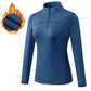 Breathable  Moisture Wicking Sports Top with Zipper