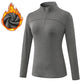 Breathable  Moisture Wicking Sports Top with Zipper