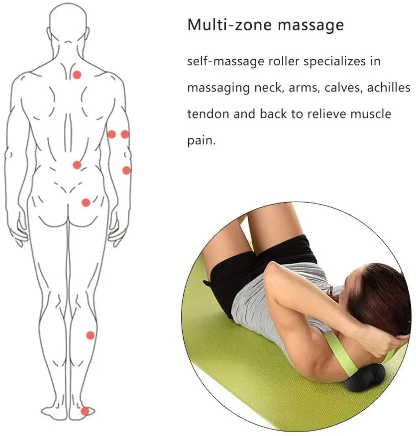 Massage Ball Set Peanut Fascia Trigger Point Therapy Tool