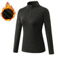 Breathable  Moisture Wicking Sports Top with Zipper