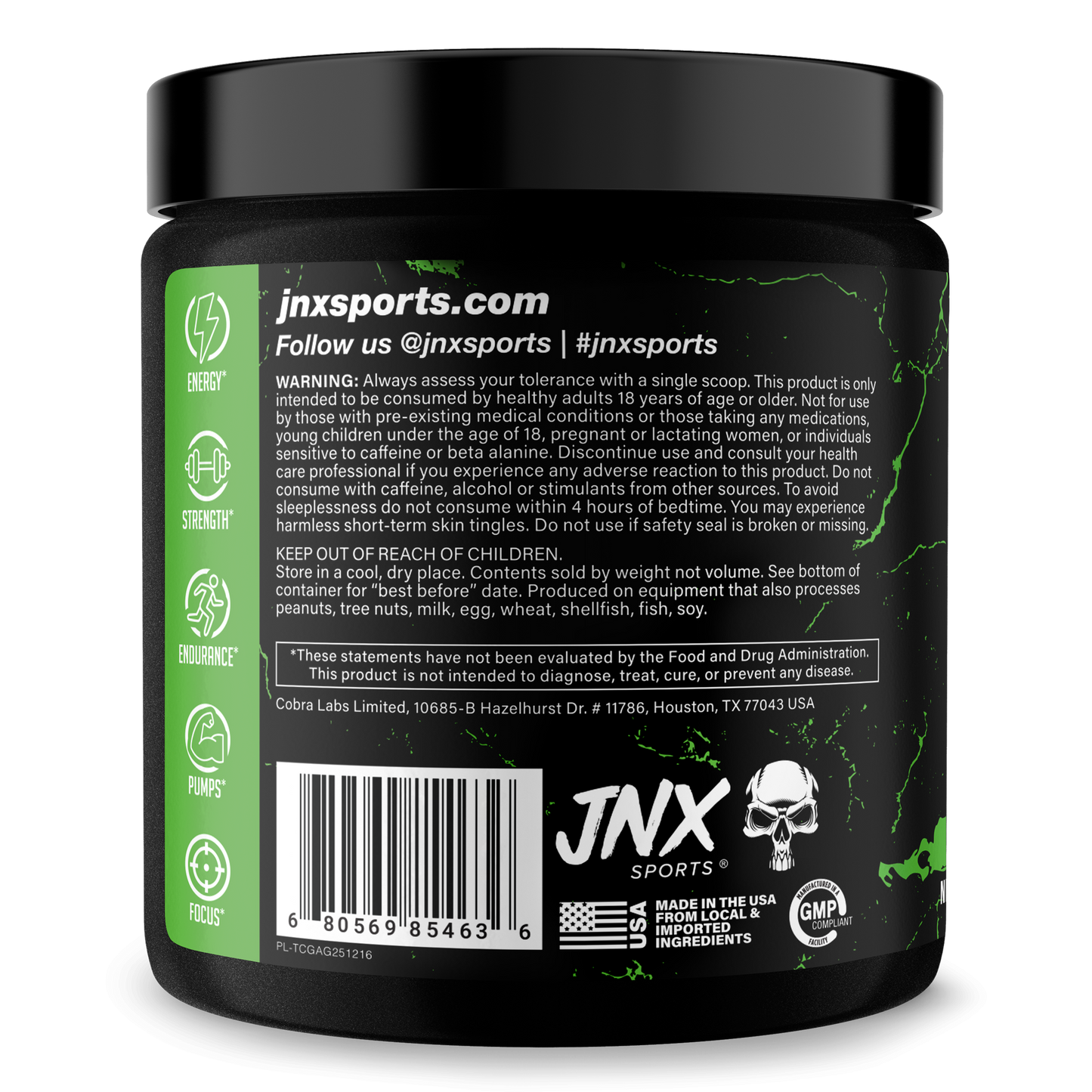 The Curse Pre Workout Energy Focus Strength Performance Booster