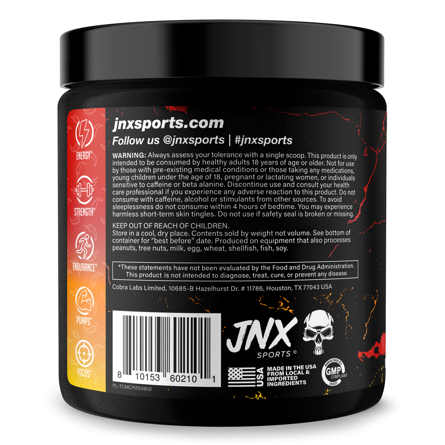 The Curse Pre Workout Energy Focus Strength Performance Booster