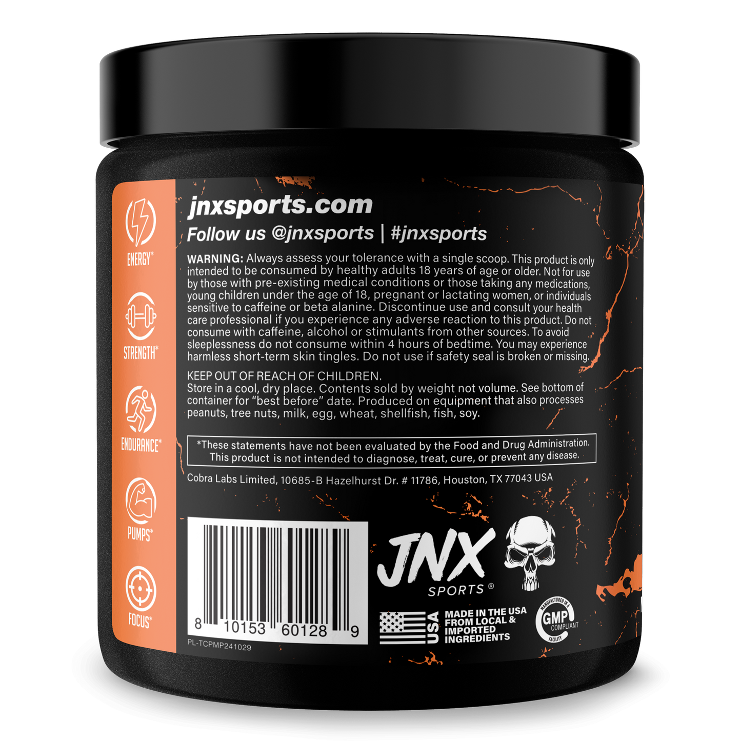The Curse Pre Workout Energy Focus Strength Performance Booster