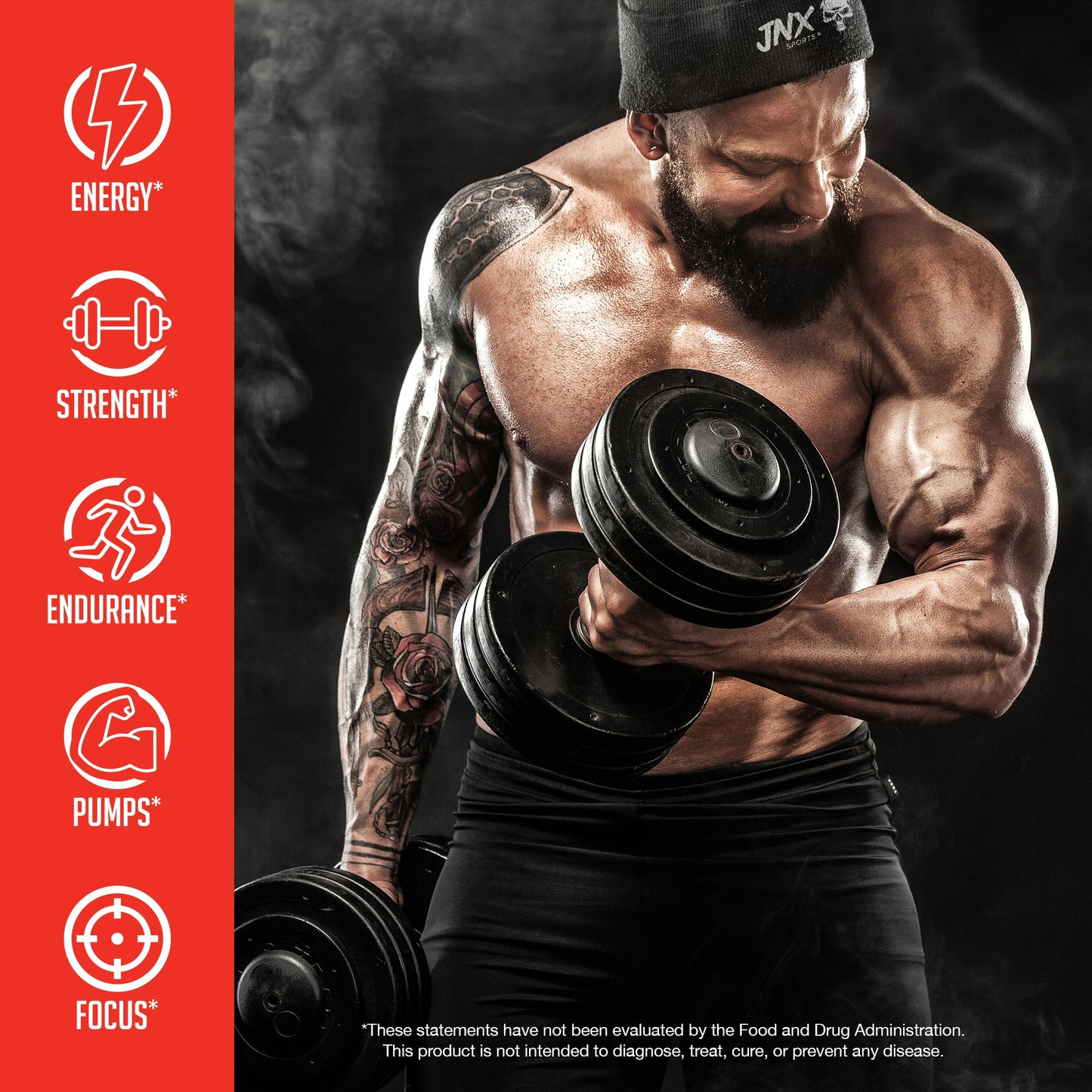The Curse Pre Workout Energy Focus Strength Performance Booster
