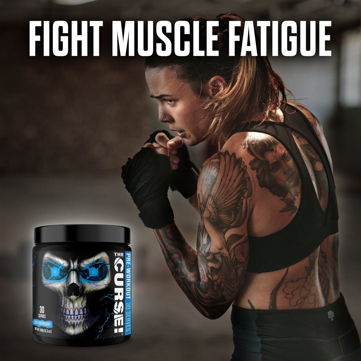 The Curse Pre Workout Energy Focus Strength Performance Booster