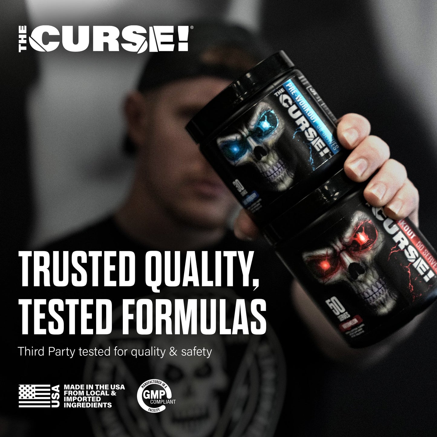 The Curse Pre Workout Energy Focus Strength Performance Booster
