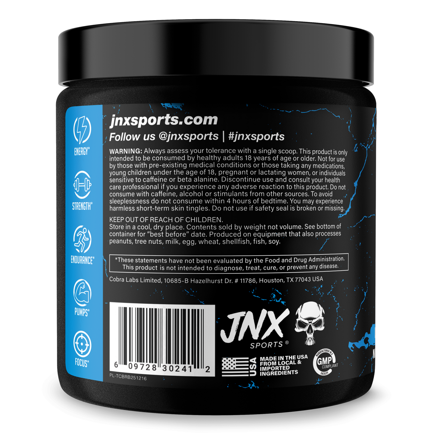 The Curse Pre Workout Energy Focus Strength Performance Booster
