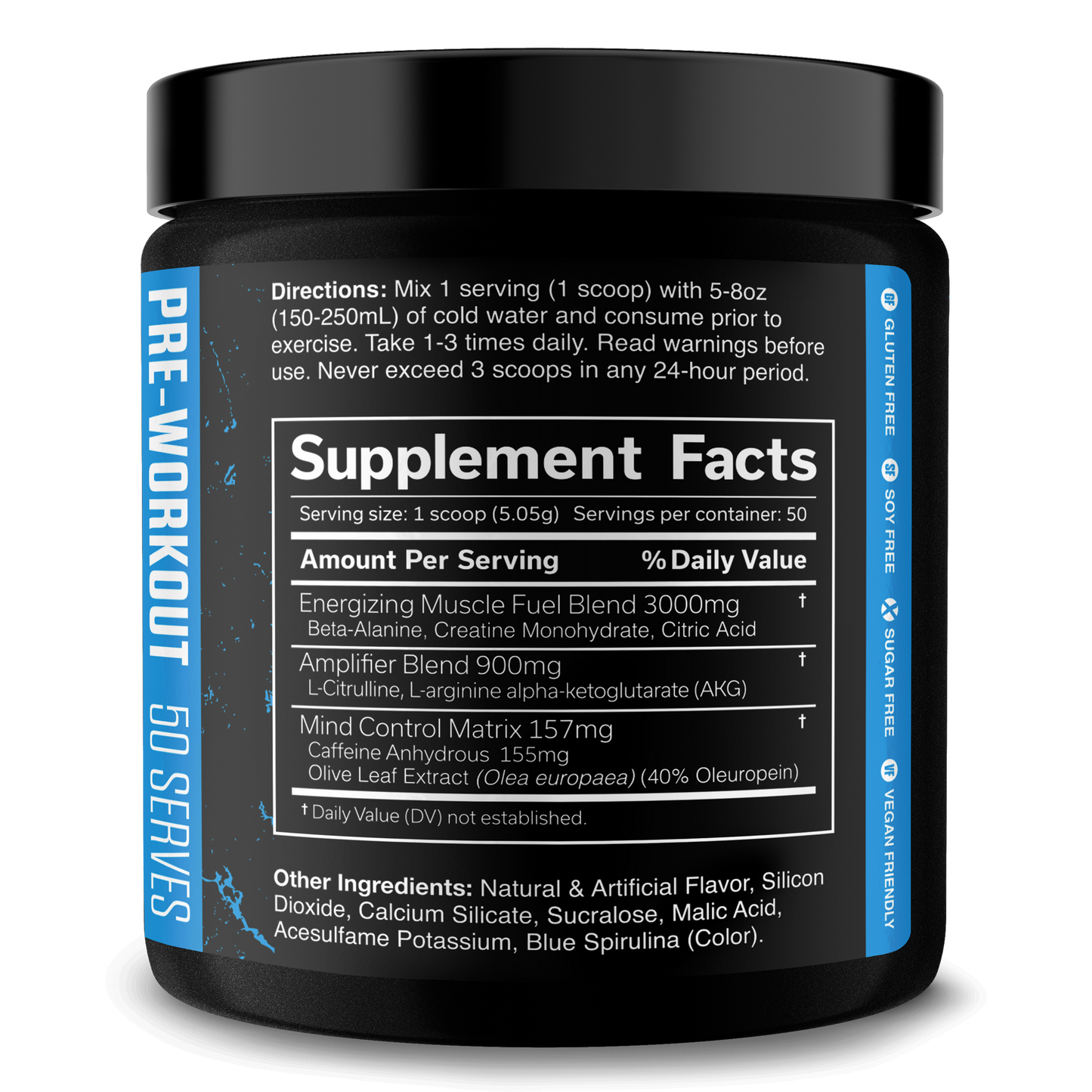 The Curse Pre Workout Energy Focus Strength Performance Booster