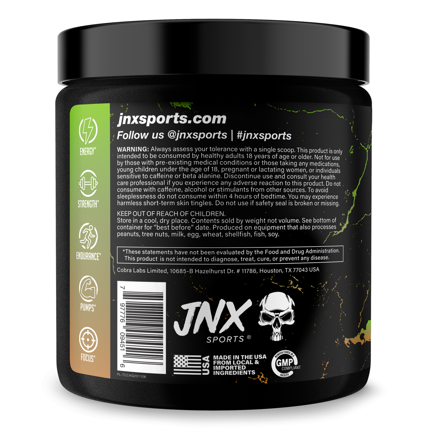 The Curse Pre Workout Energy Focus Strength Performance Booster