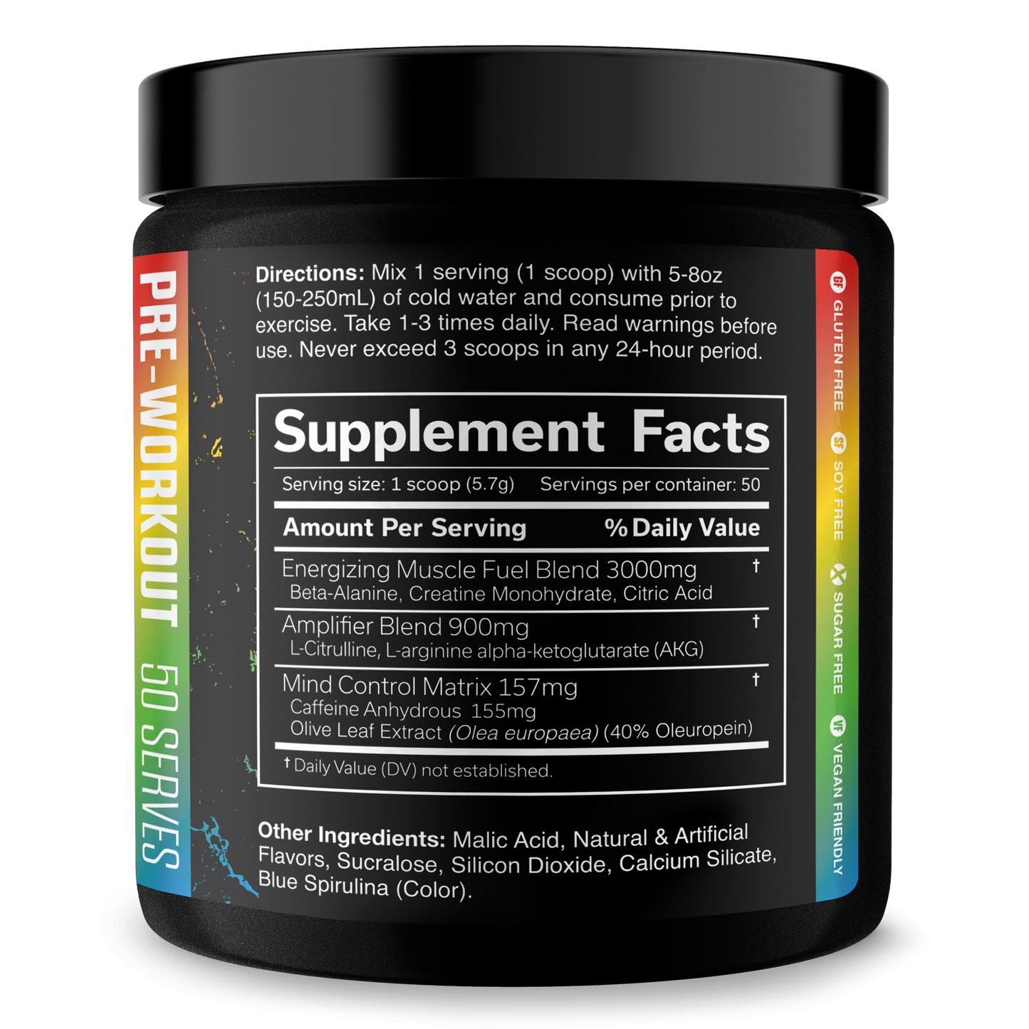 The Curse Pre Workout Energy Focus Strength Performance Booster