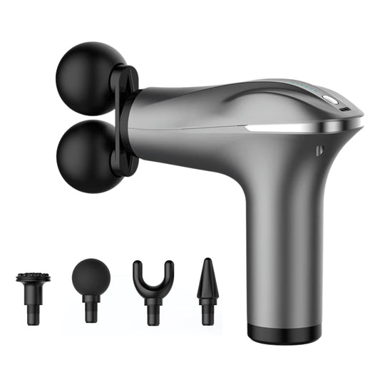 Dual Head Massage Gun Handheld Deep Tissue Muscle Recovery Massager