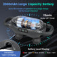 Deep Tissue Massage Gun with 3 Heads 3 Modes Black