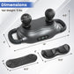 Deep Tissue Massage Gun with 3 Heads 3 Modes Black