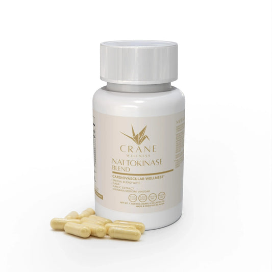 Nattokinase Blend 6000 FU Cardiovascular Support Heart Health Capsules
