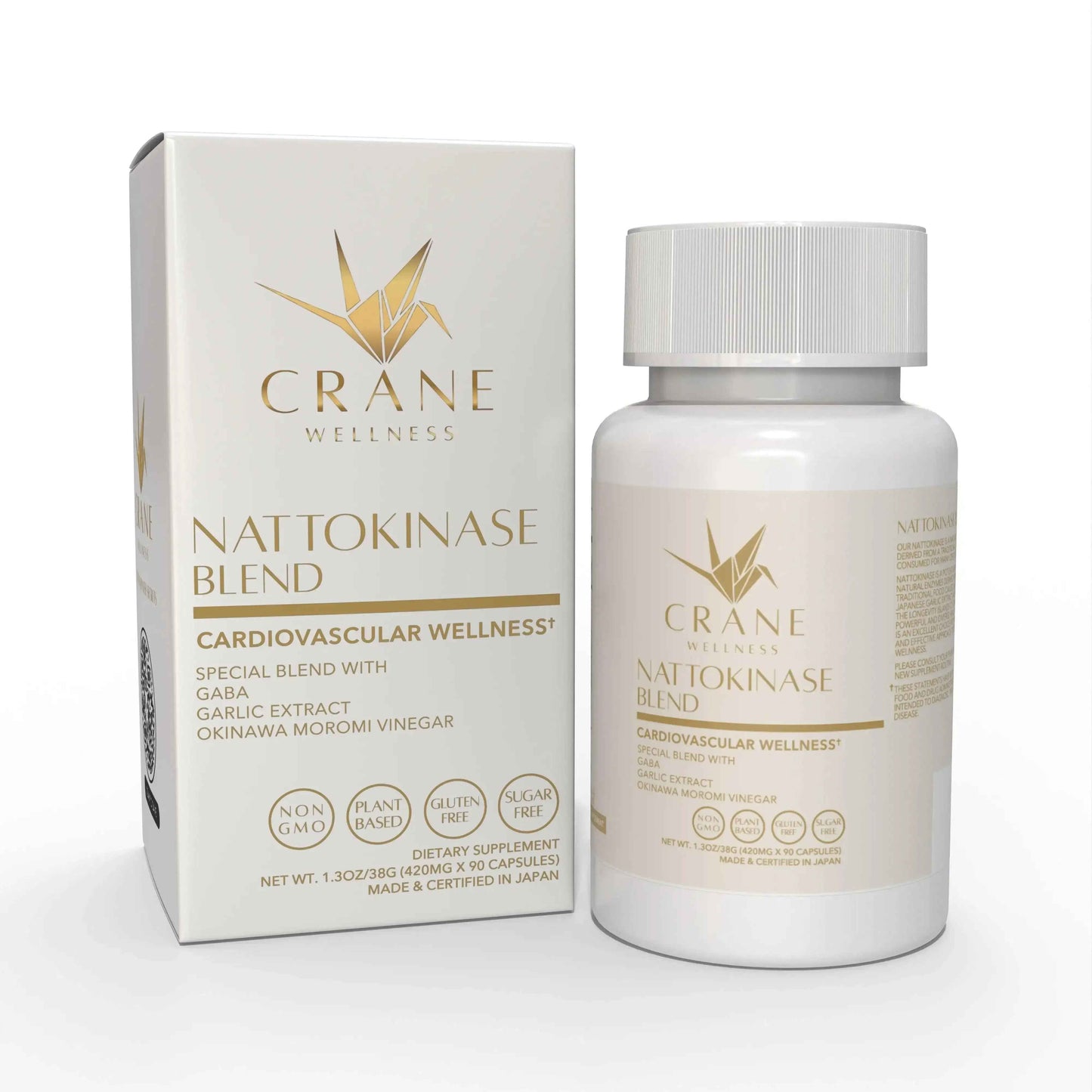 Nattokinase Blend 6000 FU Cardiovascular Support Heart Health Capsules
