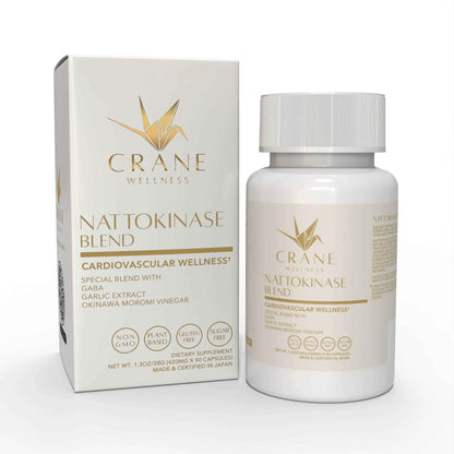Nattokinase Blend 6000 FU Cardiovascular Support Heart Health Capsules