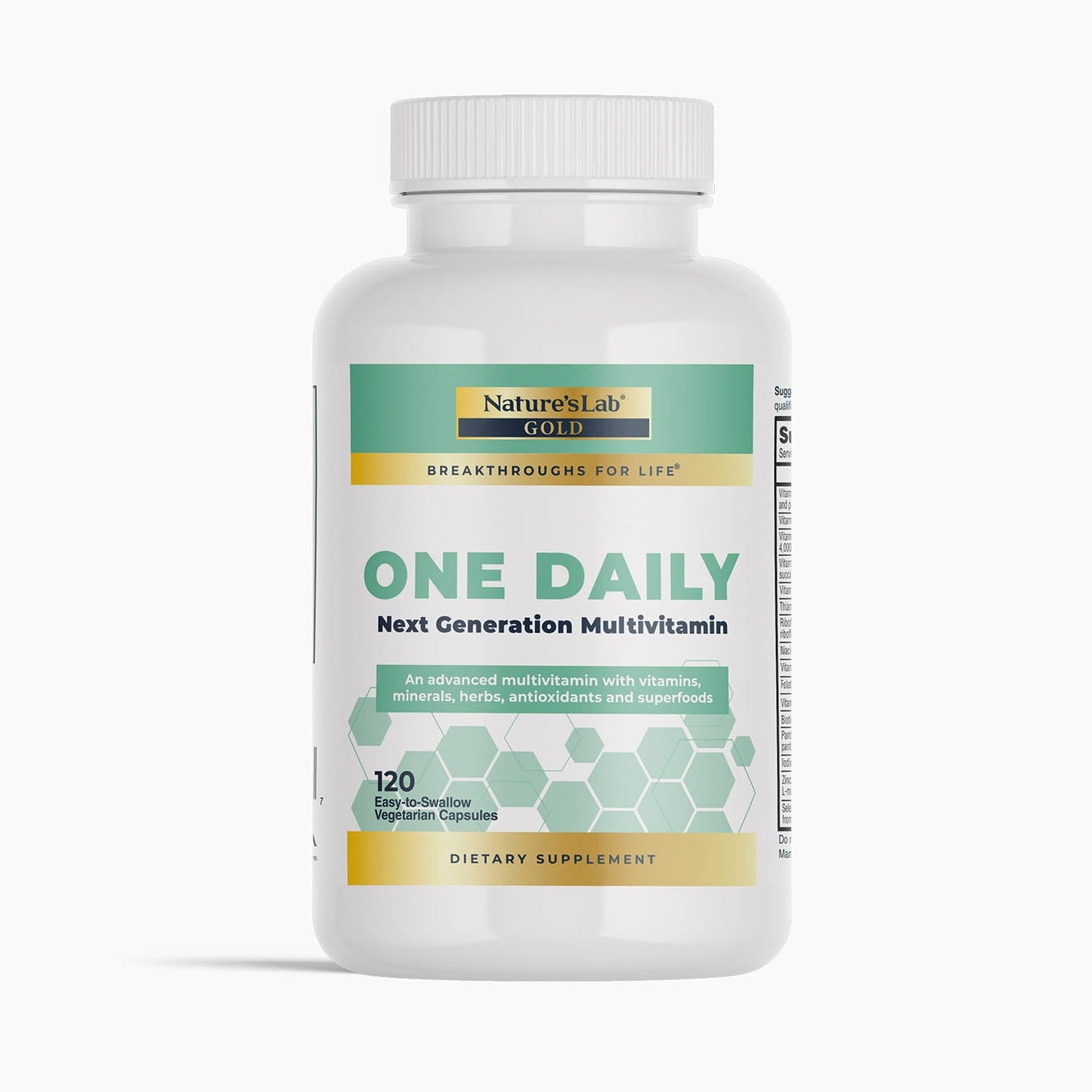 Nature’s Lab Gold One Daily Multivitamin Complete Nutrition Formula