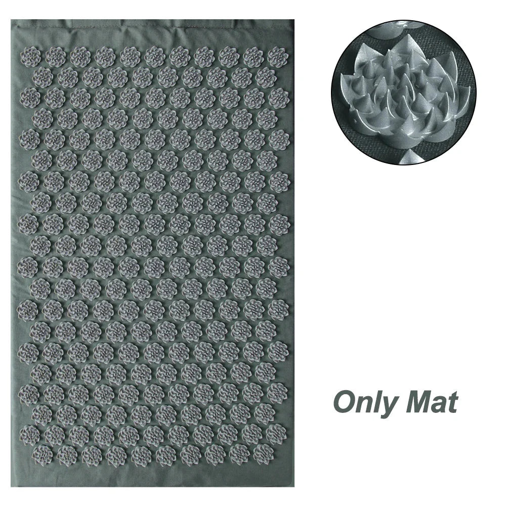 Acupressure Yoga Mat Kuznetsov Spiked Cushion Pain Relief Therapy