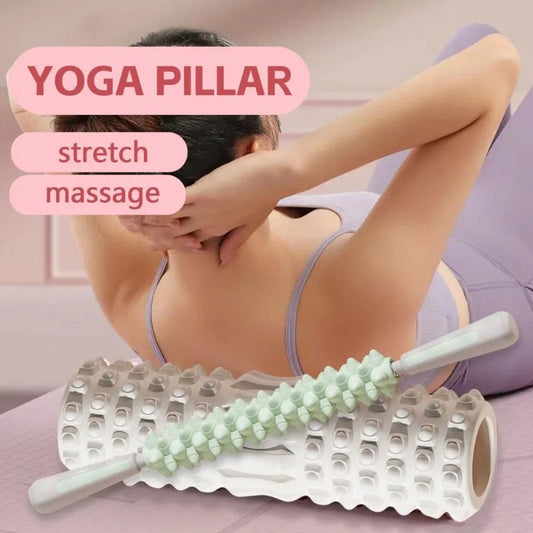 MuscleFlex Foam Roller Stretch Recovery Portable Fitness Massage Tool