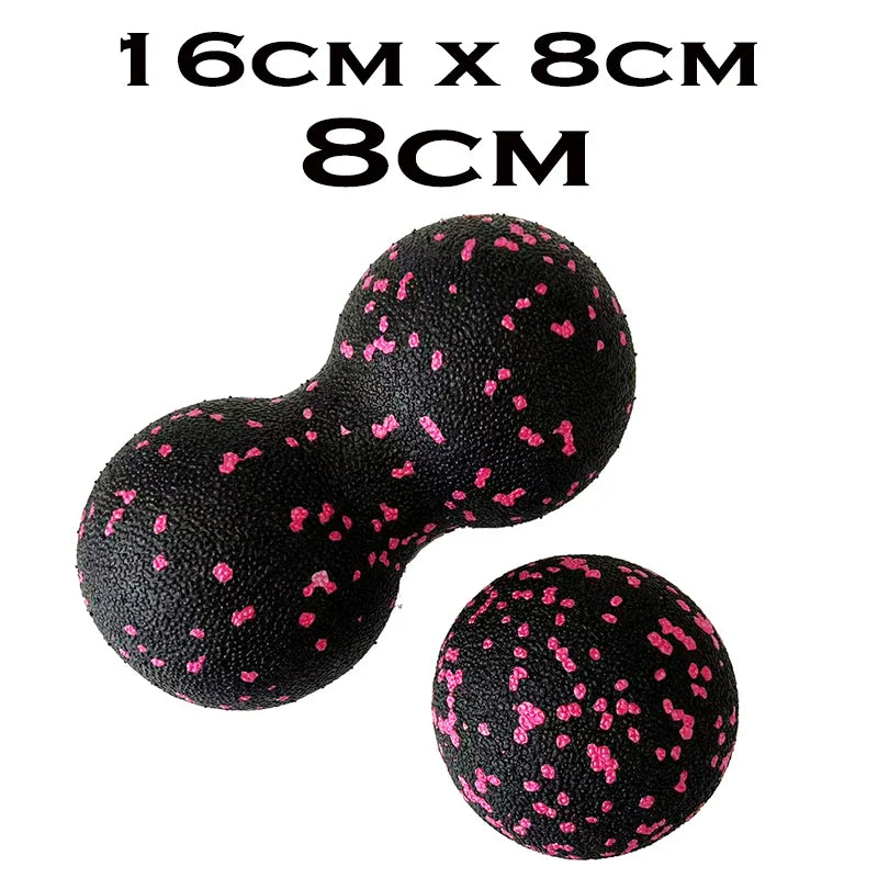 Massage Ball Set Peanut Fascia Trigger Point Therapy Tool