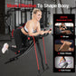 Foldable Ab Machine Core Trainer with LCD Display 440lbs Capacity