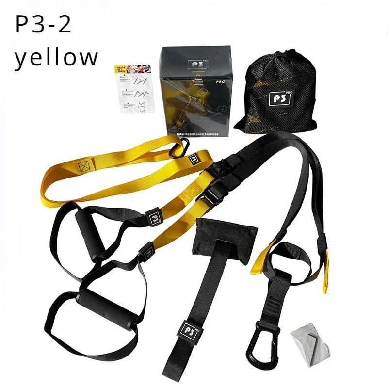 Adjustable Suspension Training Belt Multi-Purpose Strength Workout System