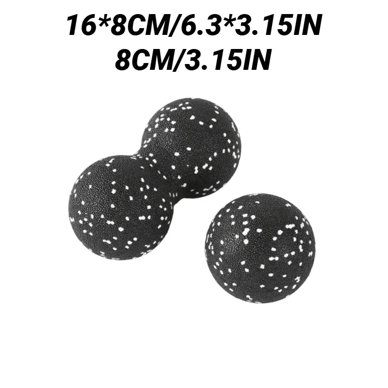 Yoga Peanut Massage Ball Set Fascia Muscle Release Therapy Kit