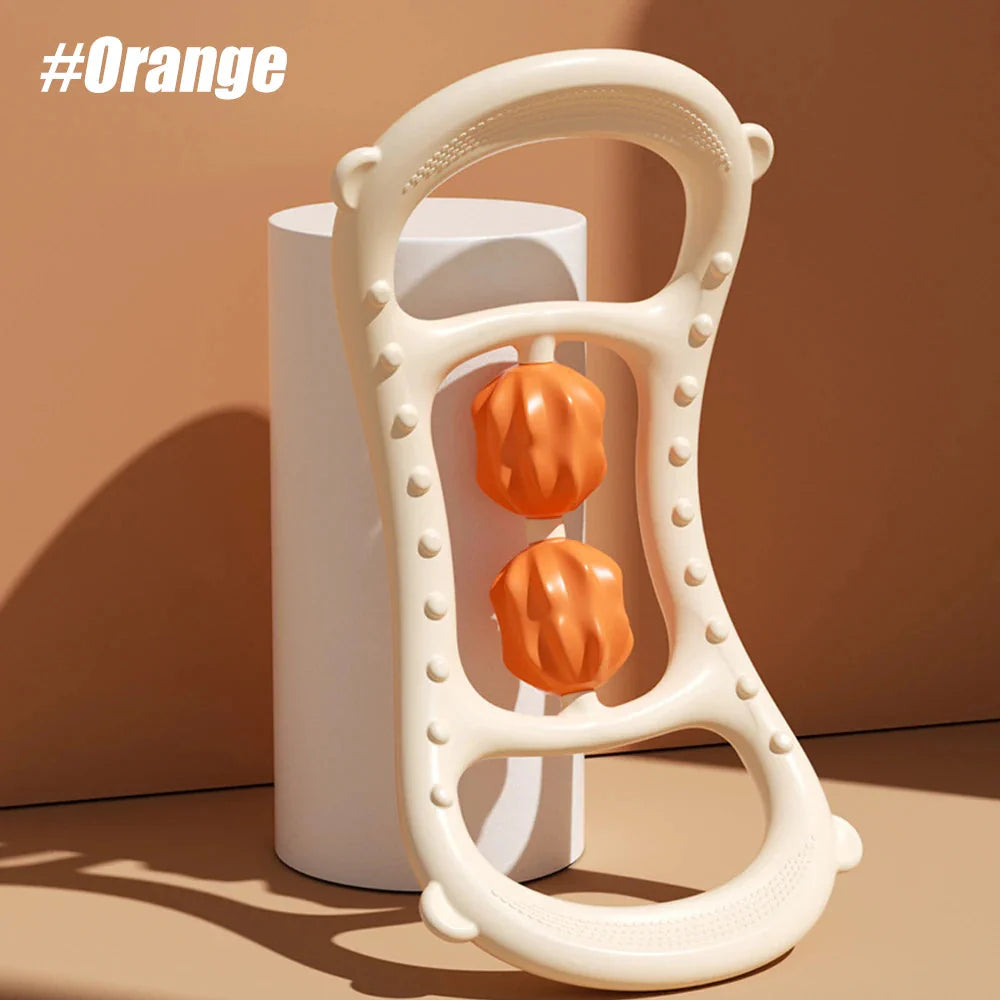 Handheld Massage Roller for Neck Legs Deep Tissue Relief Tool