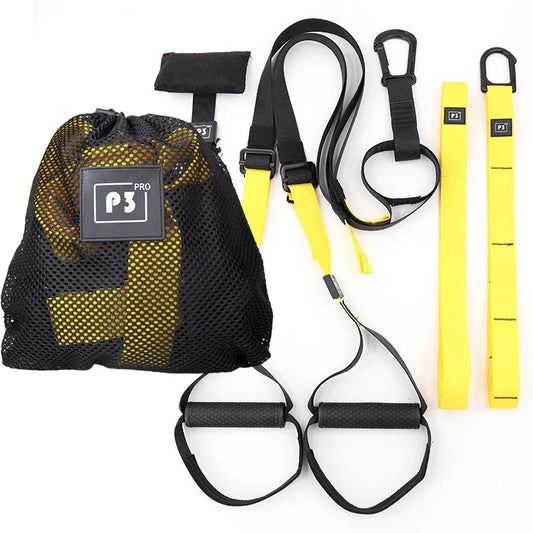 Adjustable Suspension Training Belt Multi-Purpose Strength Workout System