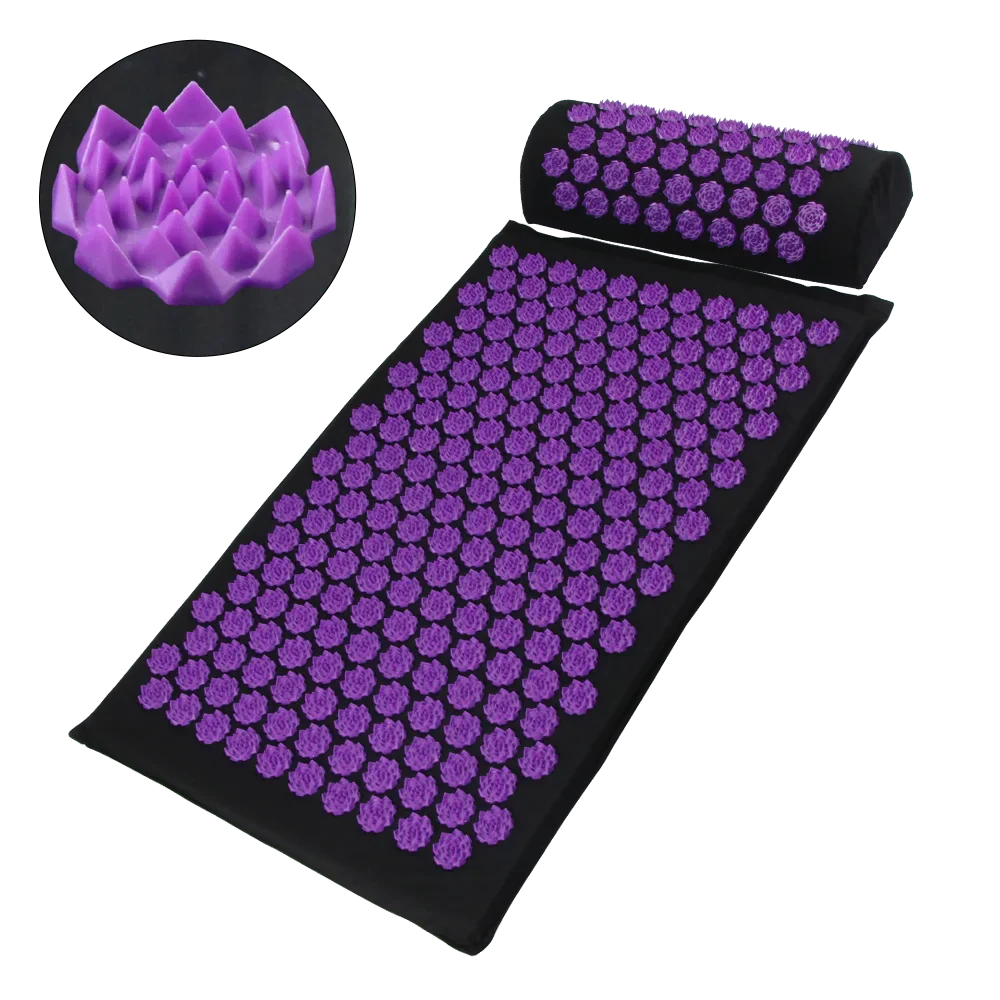 Acupressure Yoga Mat Kuznetsov Spiked Cushion Pain Relief Therapy
