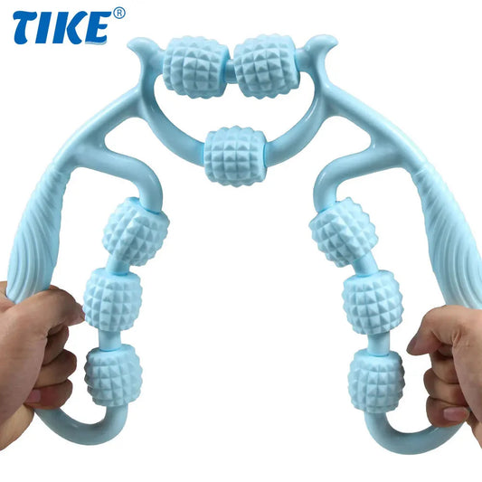 Handheld Massage Roller for Neck Legs Deep Tissue Relief Tool