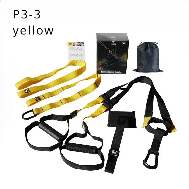 Adjustable Suspension Training Belt Multi-Purpose Strength Workout System