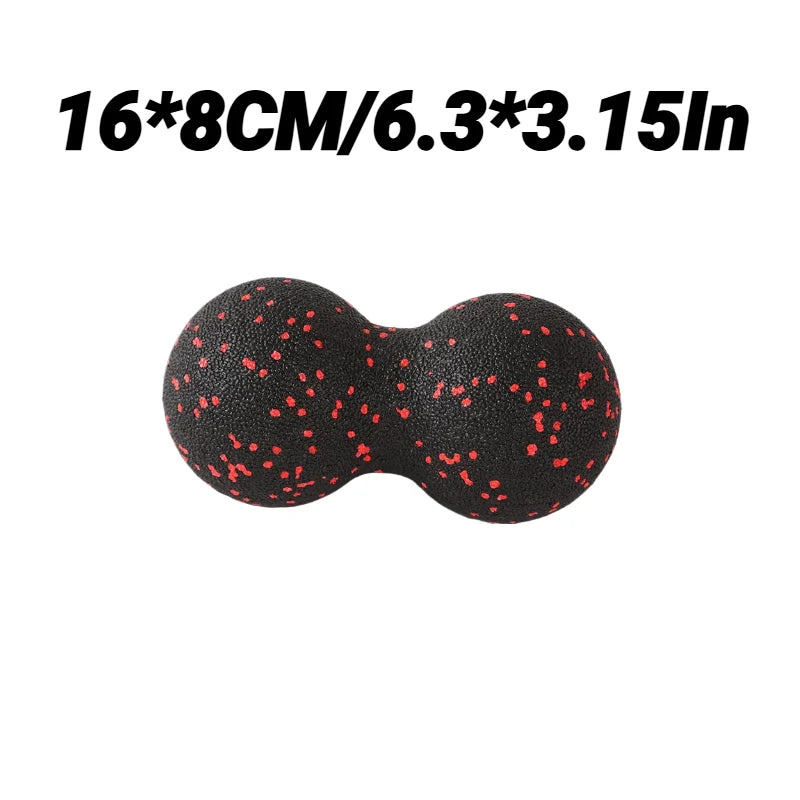 Yoga Peanut Massage Ball Set Fascia Muscle Release Therapy Kit
