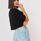 New Sport T-Shirt: Loose Cotton Crop Top for Dance & Gym